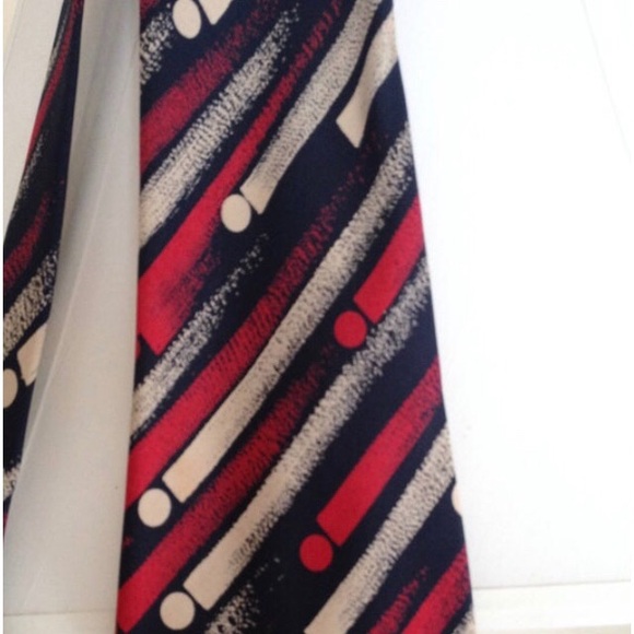 LANVIN Paris Men’s Silk Tie Vintage - Picture 3 of 5